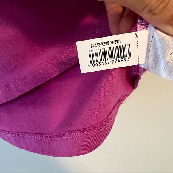 Gymshark Short Sleeve Crop Tee in Pink Medium - Picture 6 of 6